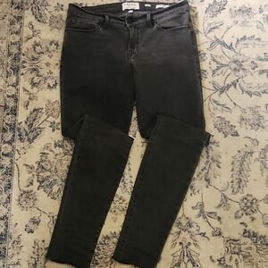 FRAME denim Le Skinny De Jeanne Edgy Boho 29 Gray Luxe Capsule Soft Grunge Chic